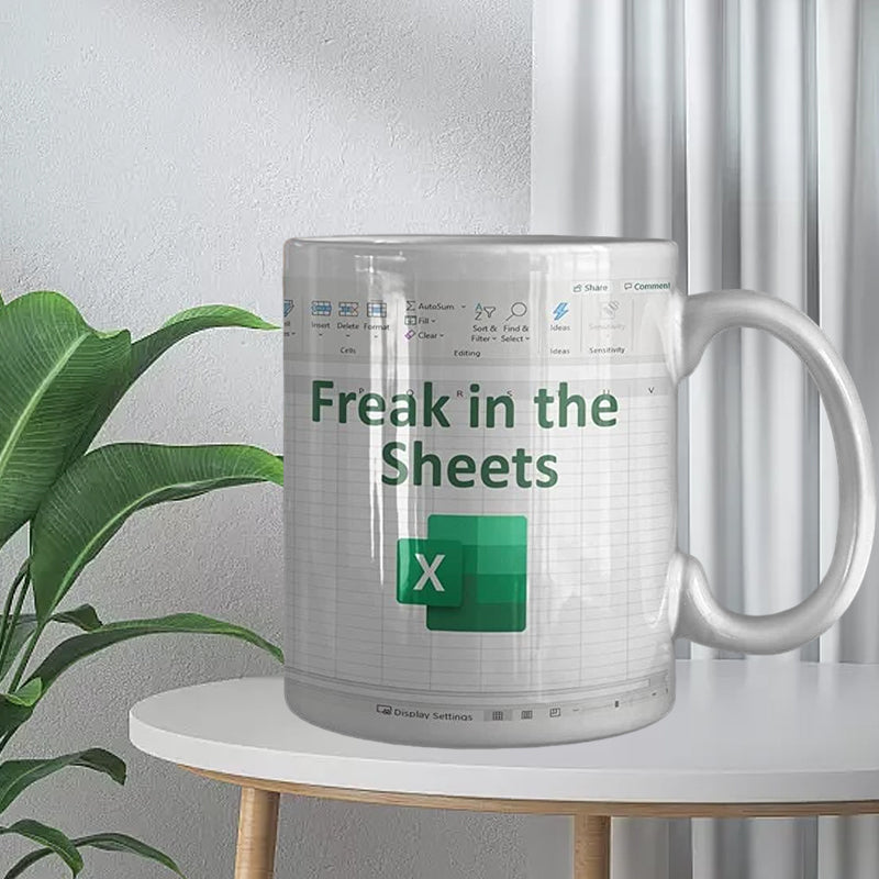 Freak In The Sheets Mug