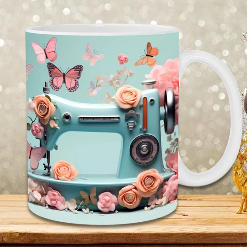 New 3D sewing machine mug