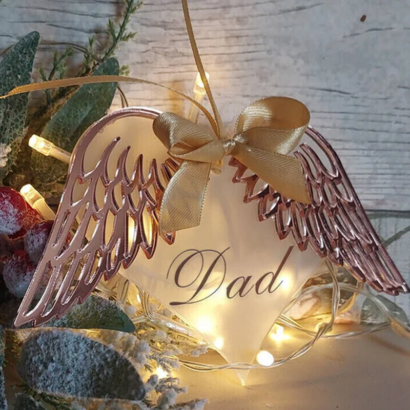 Heart Angel Charm