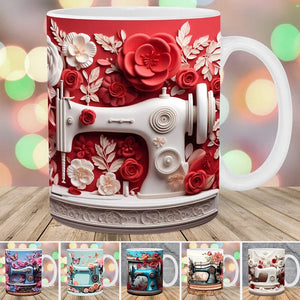 New 3D sewing machine mug
