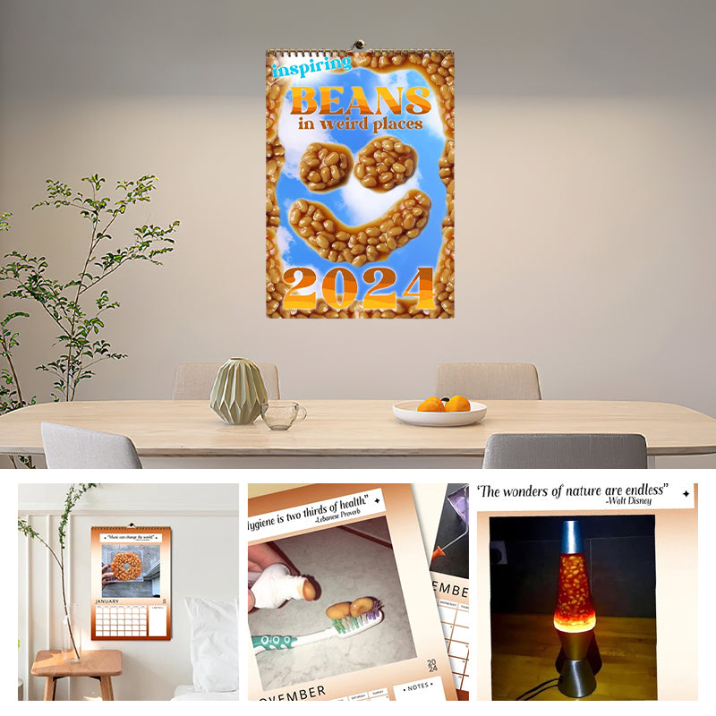 Funny Gift - 2024 Baked Beans Calendar