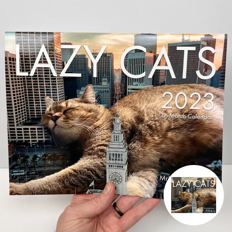2023 Lazy Cat Calendar