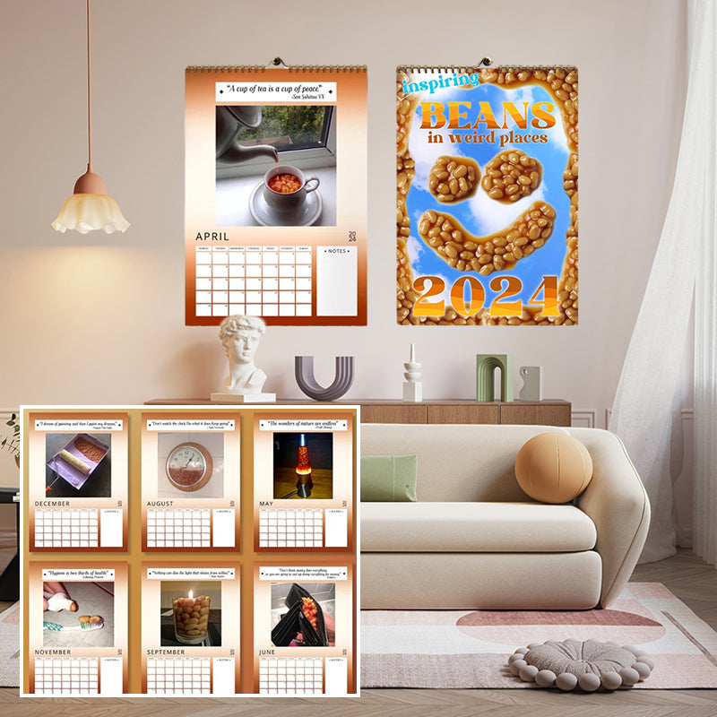 Funny Gift - 2024 Baked Beans Calendar