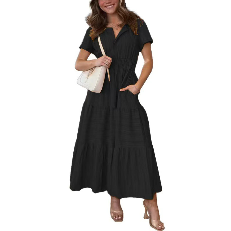 A-line Flowy Maxi Dress