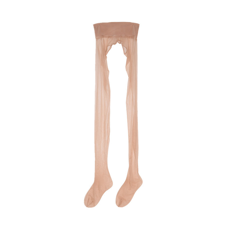Oiled 1D Ultra-thin Sexy Pearlescent Stockings