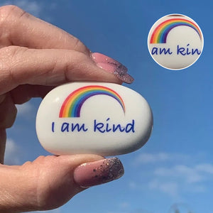 Positive Pocket Hug Pebble