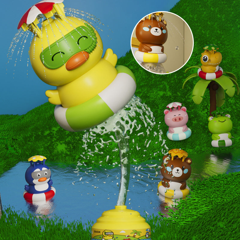 Water Rocket Sprinkler for Kids Toy