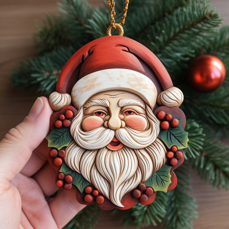 Resin Santa Claus Pendant